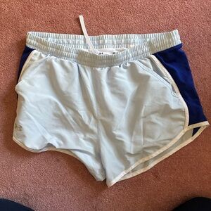 Under Armour Light Blue and Navy Shorts